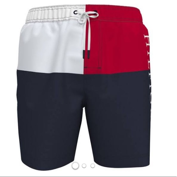 Tommy Hilfiger Other - Tommy Hilfiger Luke Colorblocked Swim Trunks